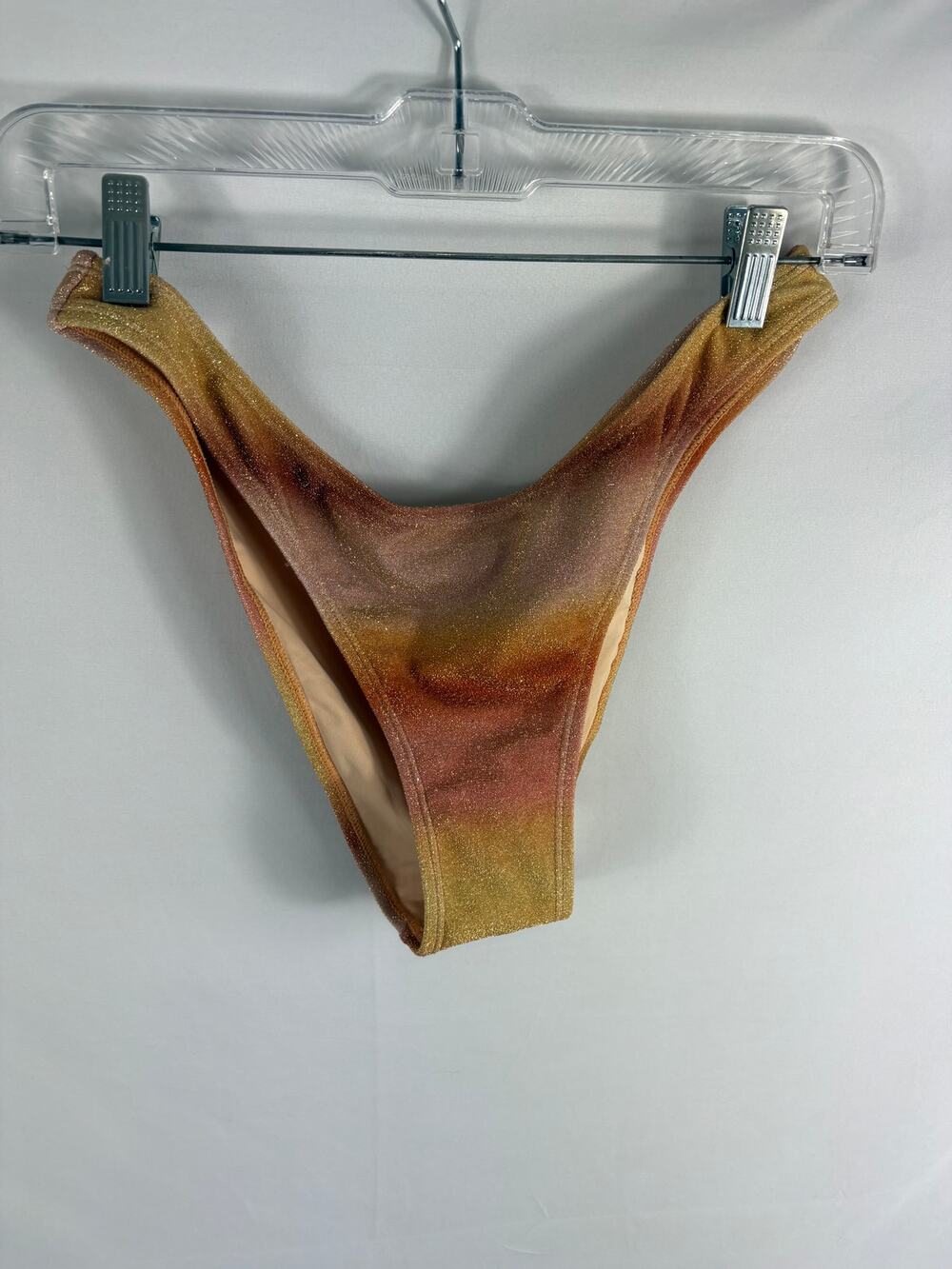 NWT Cotton On Body Ombre Sparkle Bikini Bottom Size Medium